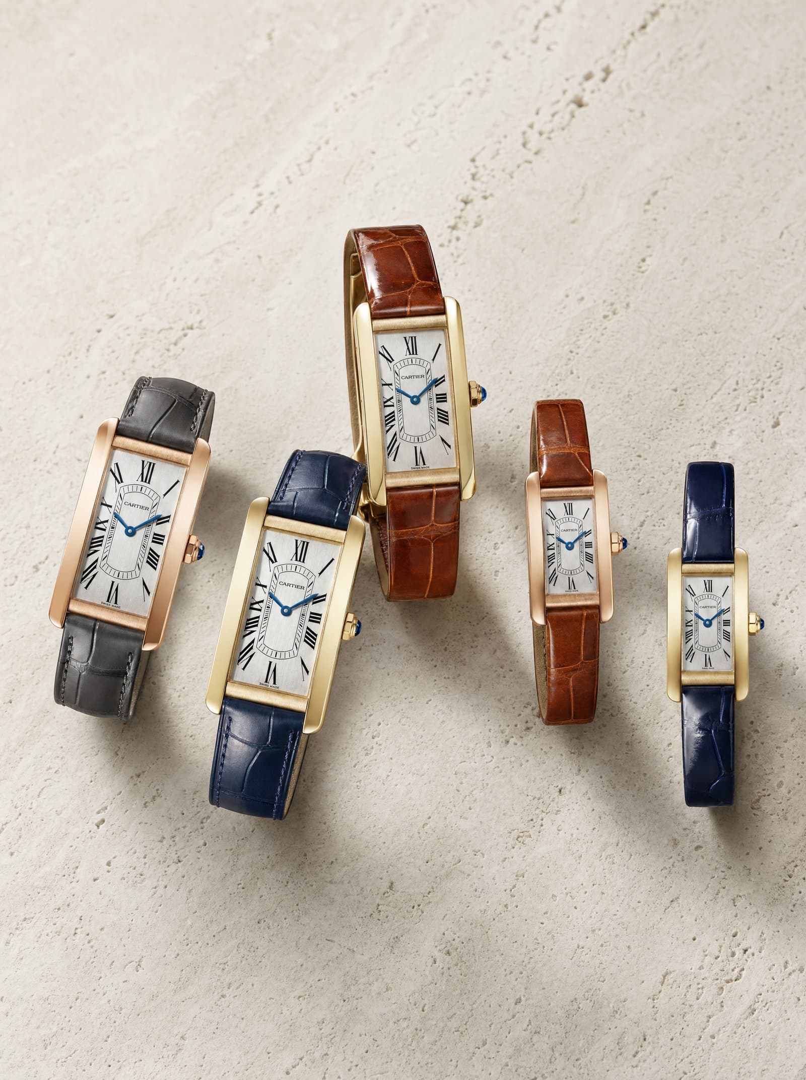 A timepiece presented on the concierge tray