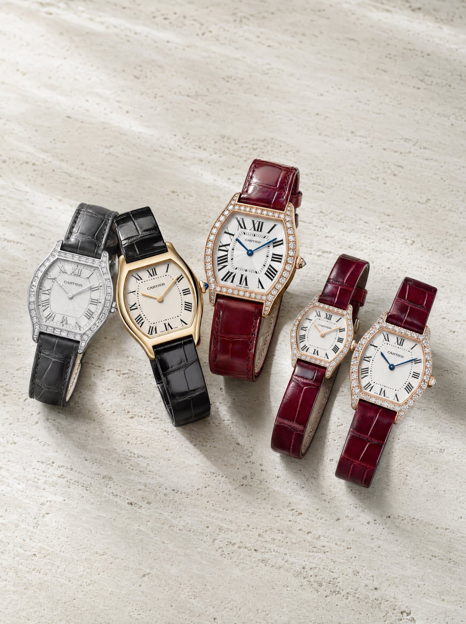 A timepiece presented on the concierge tray