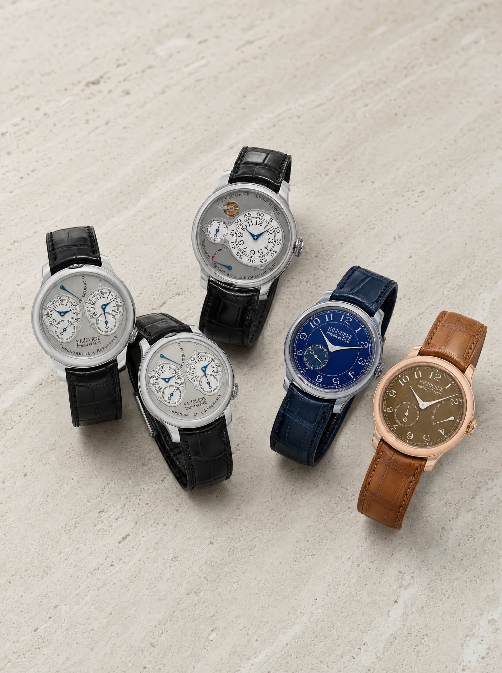 A timepiece presented on the concierge tray