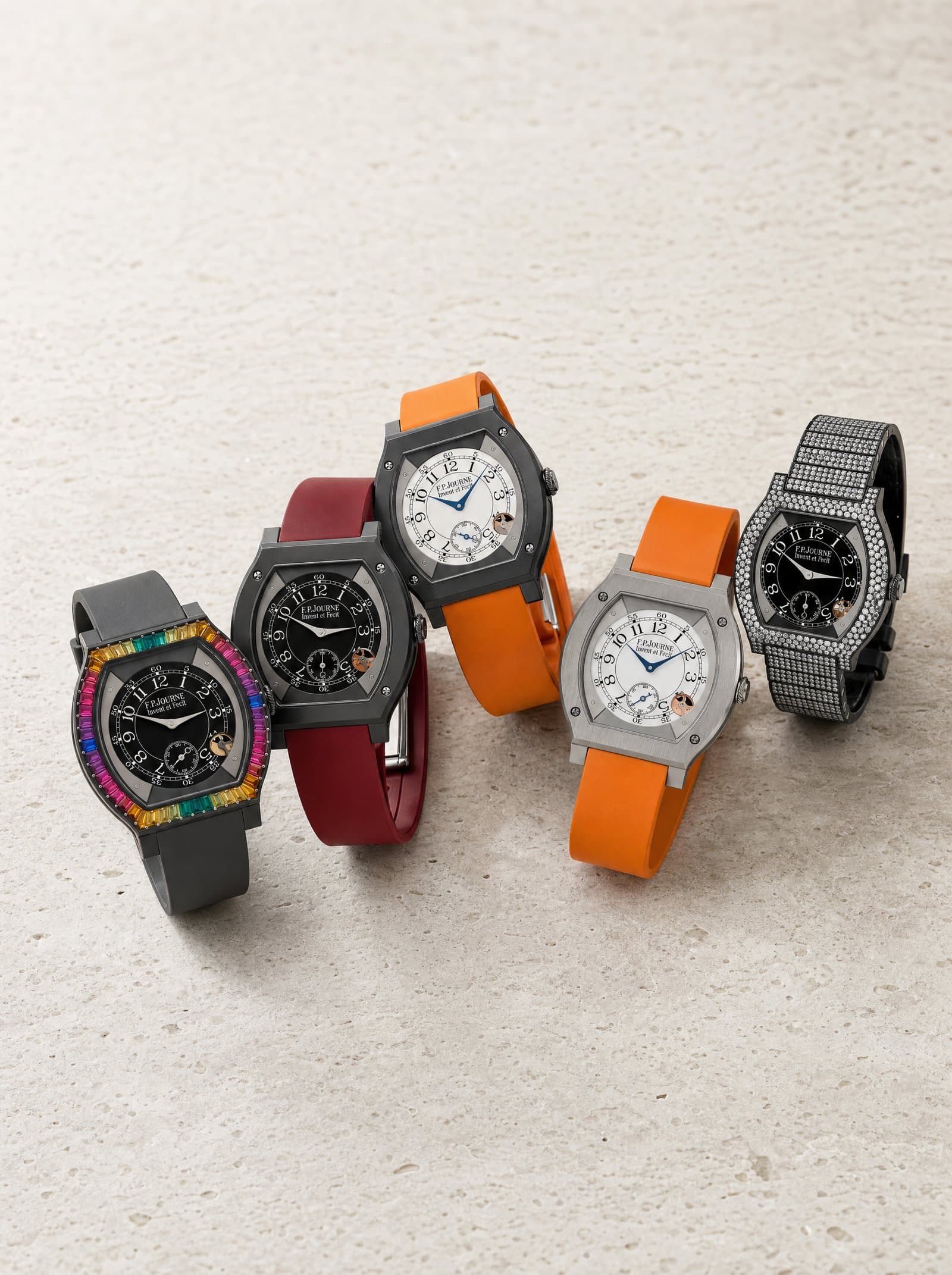 A timepiece presented on the concierge tray