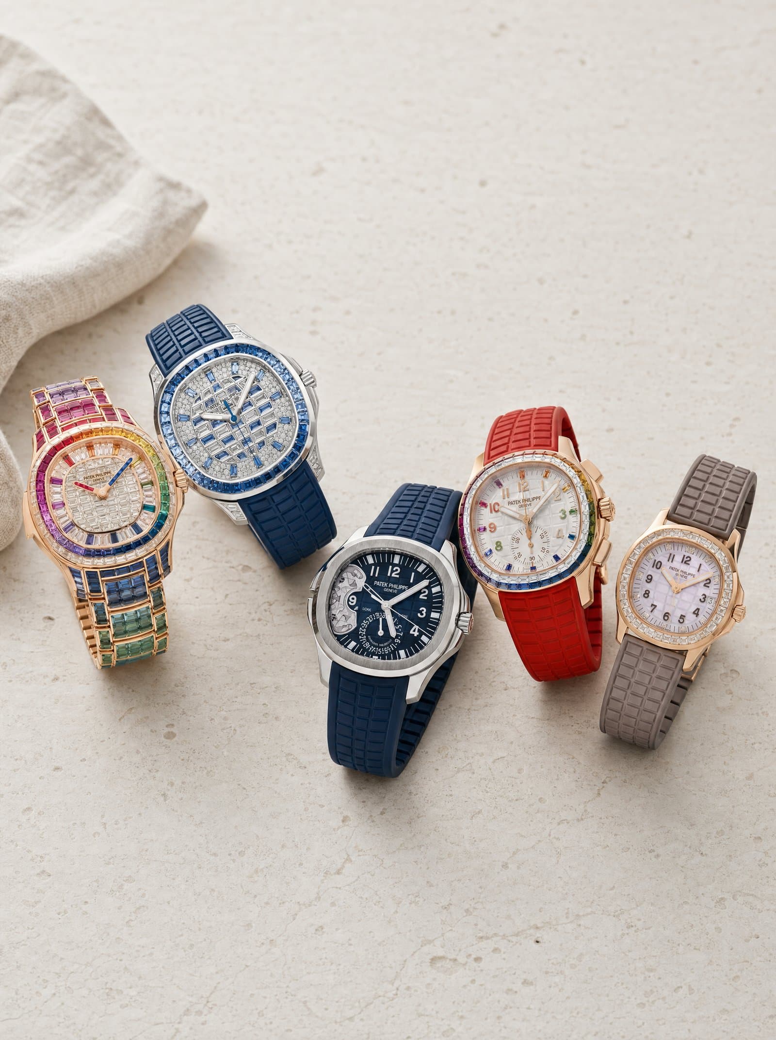 A timepiece presented on the concierge tray