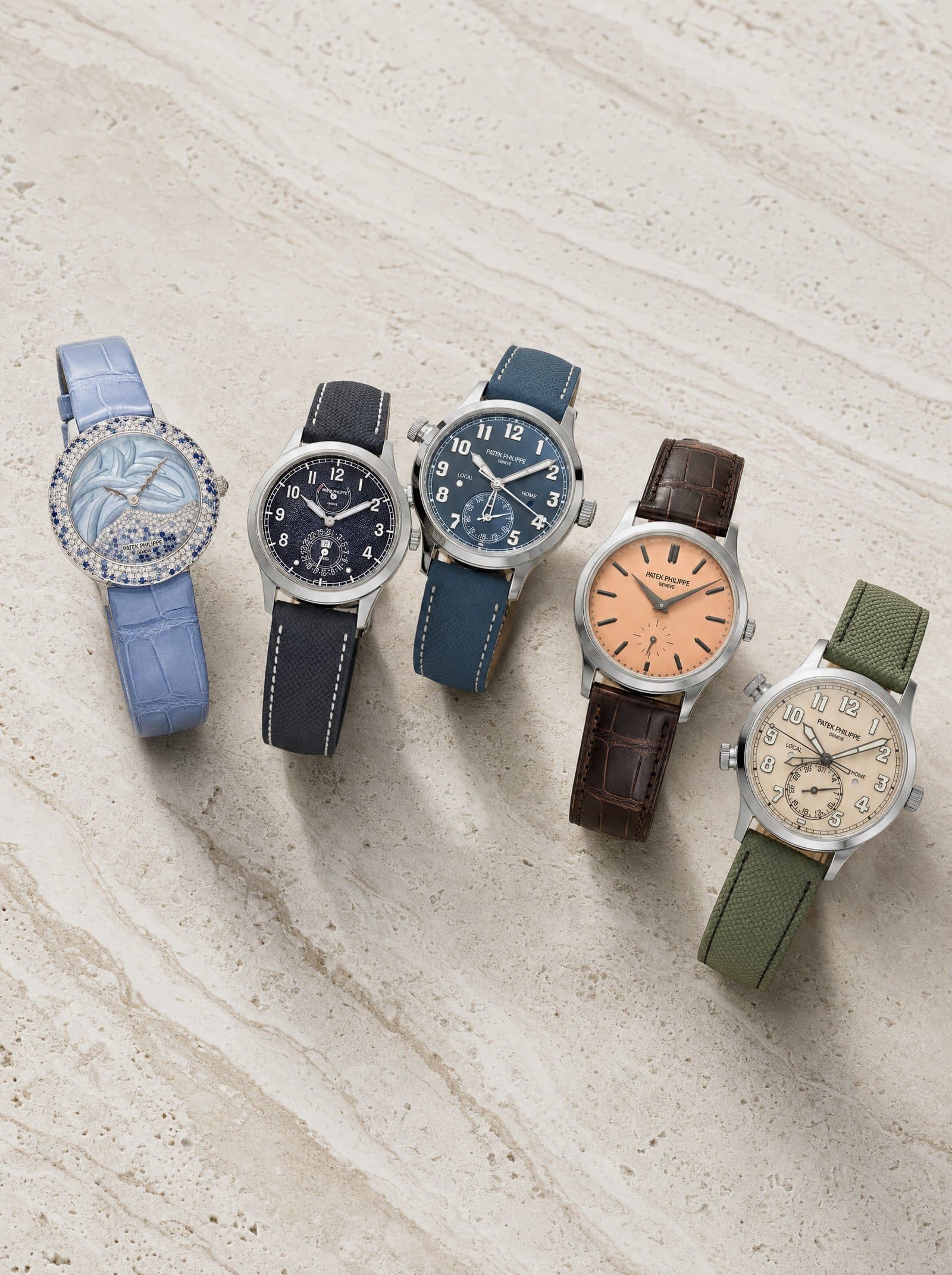 A timepiece presented on the concierge tray