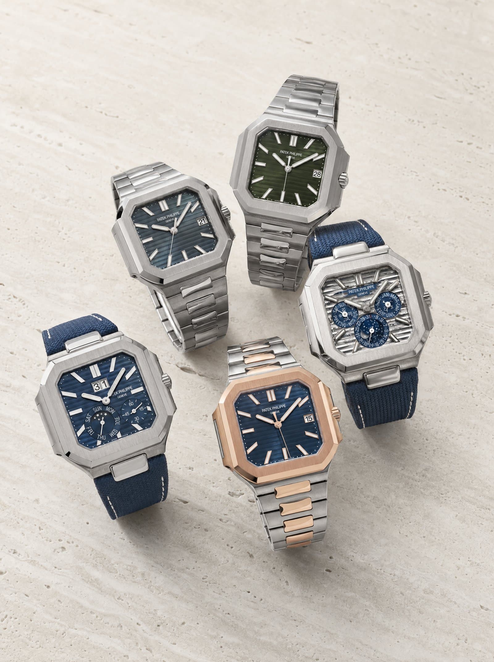 A timepiece presented on the concierge tray