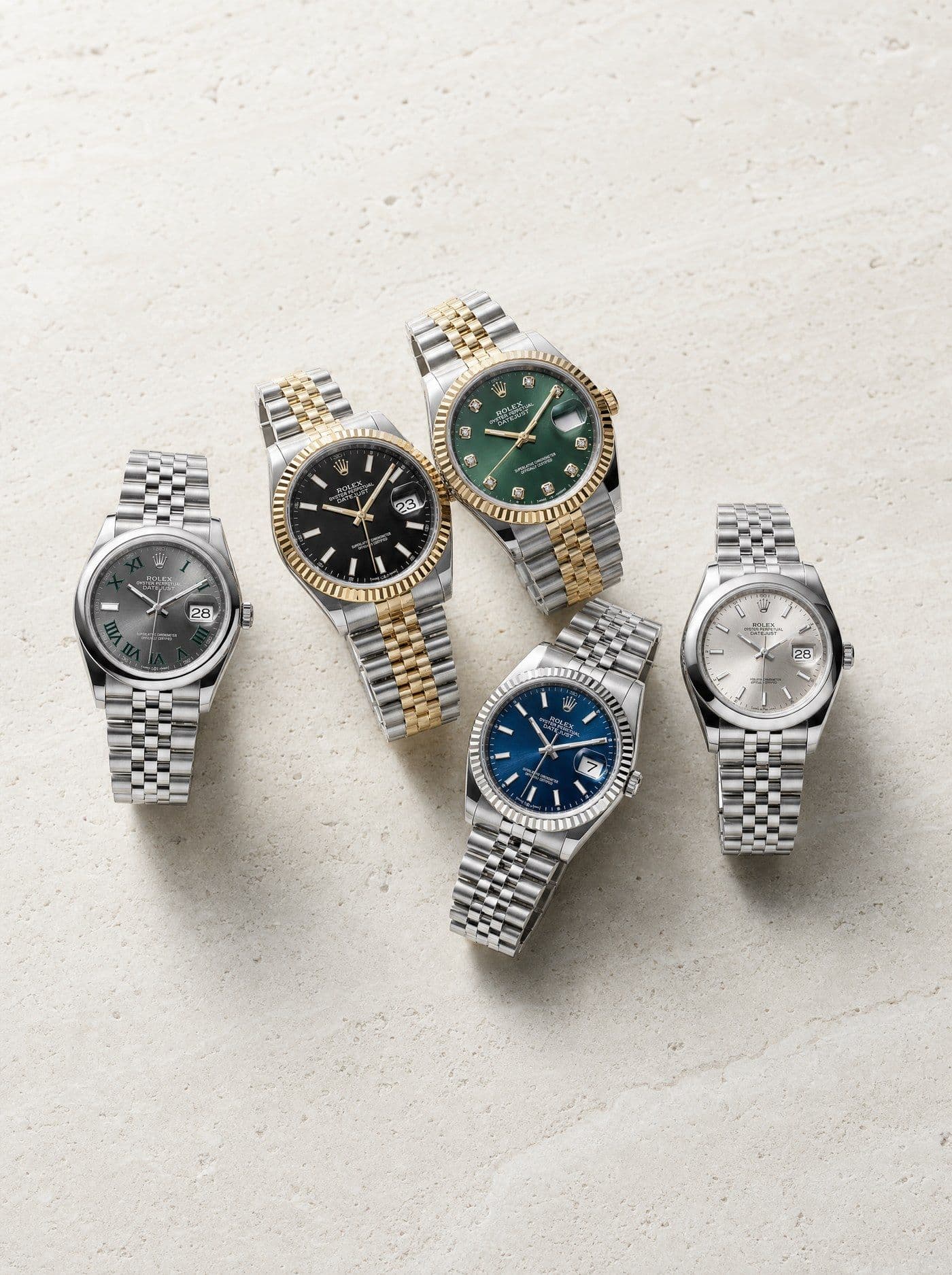 A timepiece presented on the concierge tray