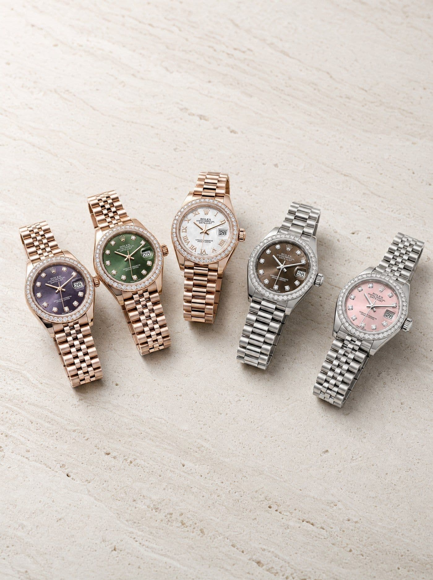 A timepiece presented on the concierge tray