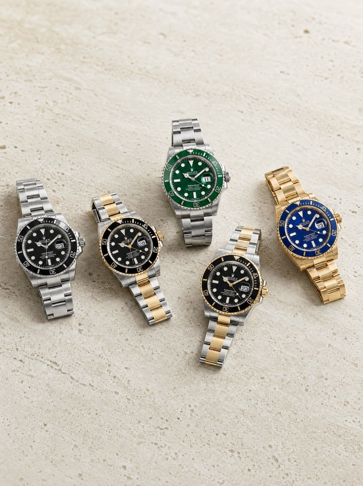 A timepiece presented on the concierge tray