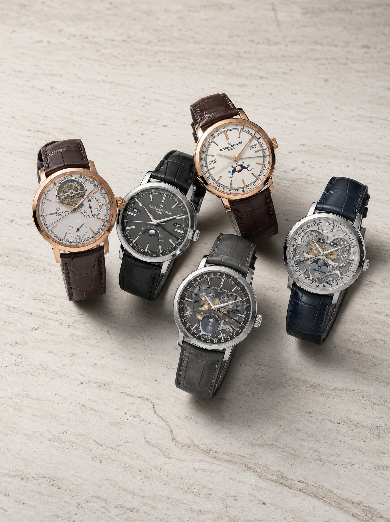 A timepiece presented on the concierge tray