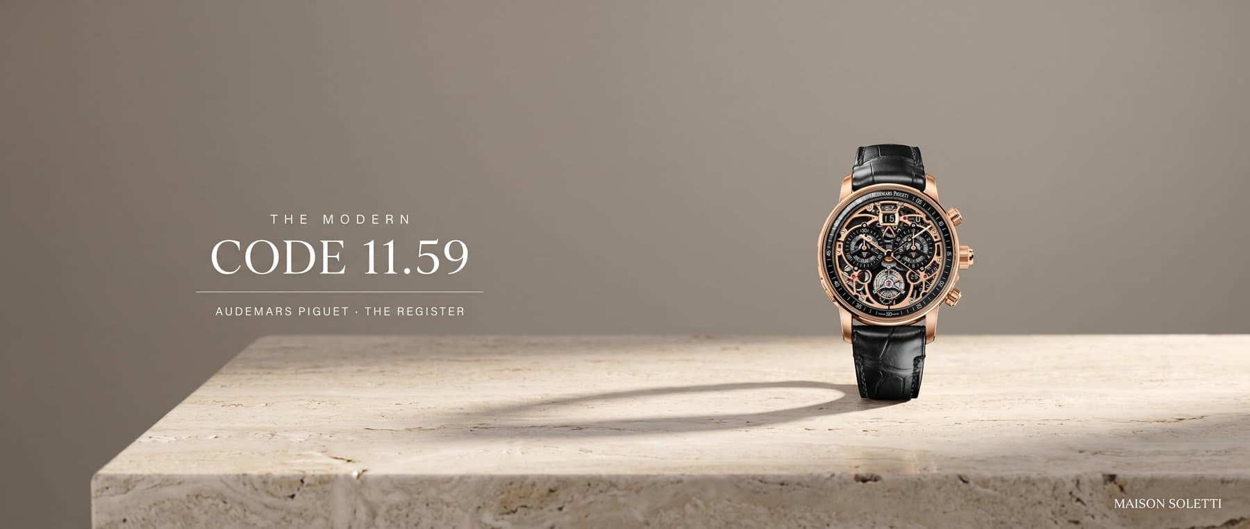 Audemars Piguet Code 11.59 — A round case, engineered with intent.