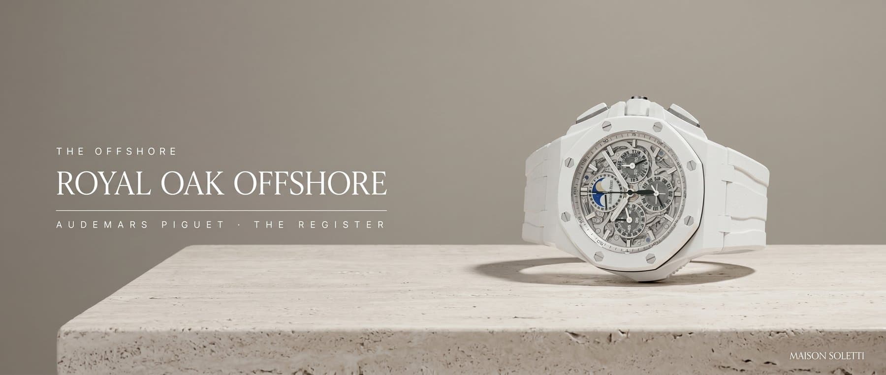 Audemars Piguet Royal Oak Offshore — The Royal Oak, amplified.