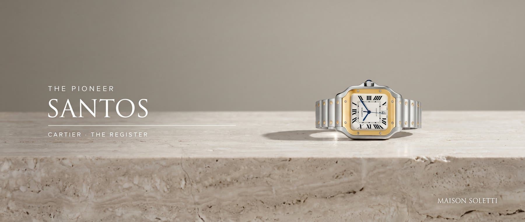 Cartier Santos — The first purpose-built pilot's watch.