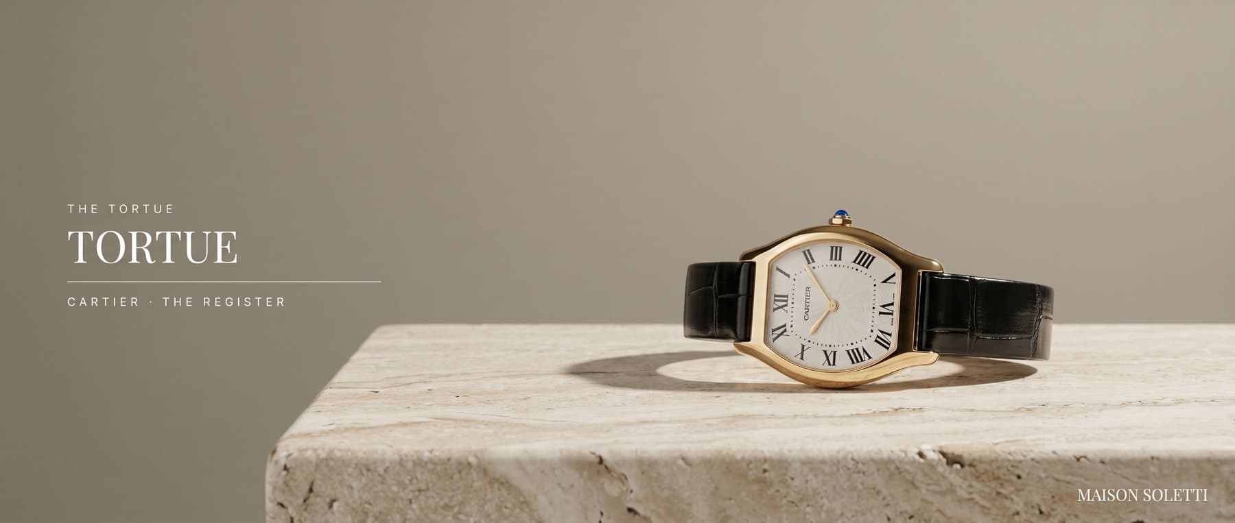 Cartier Tortue — Tortue — from the Cartier register.