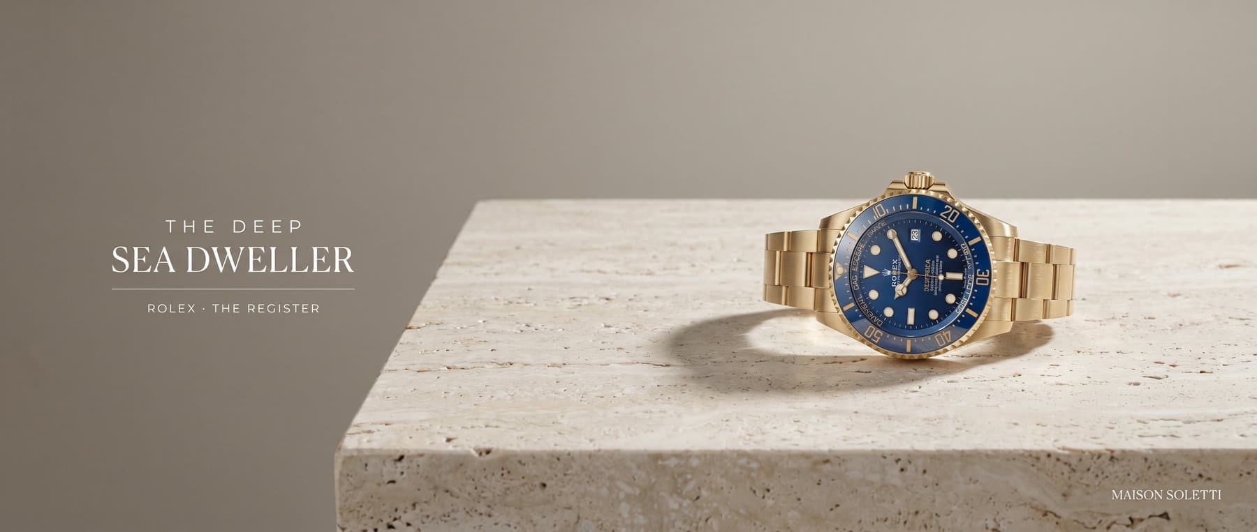 Rolex Sea-Dweller — Built for saturation diving.