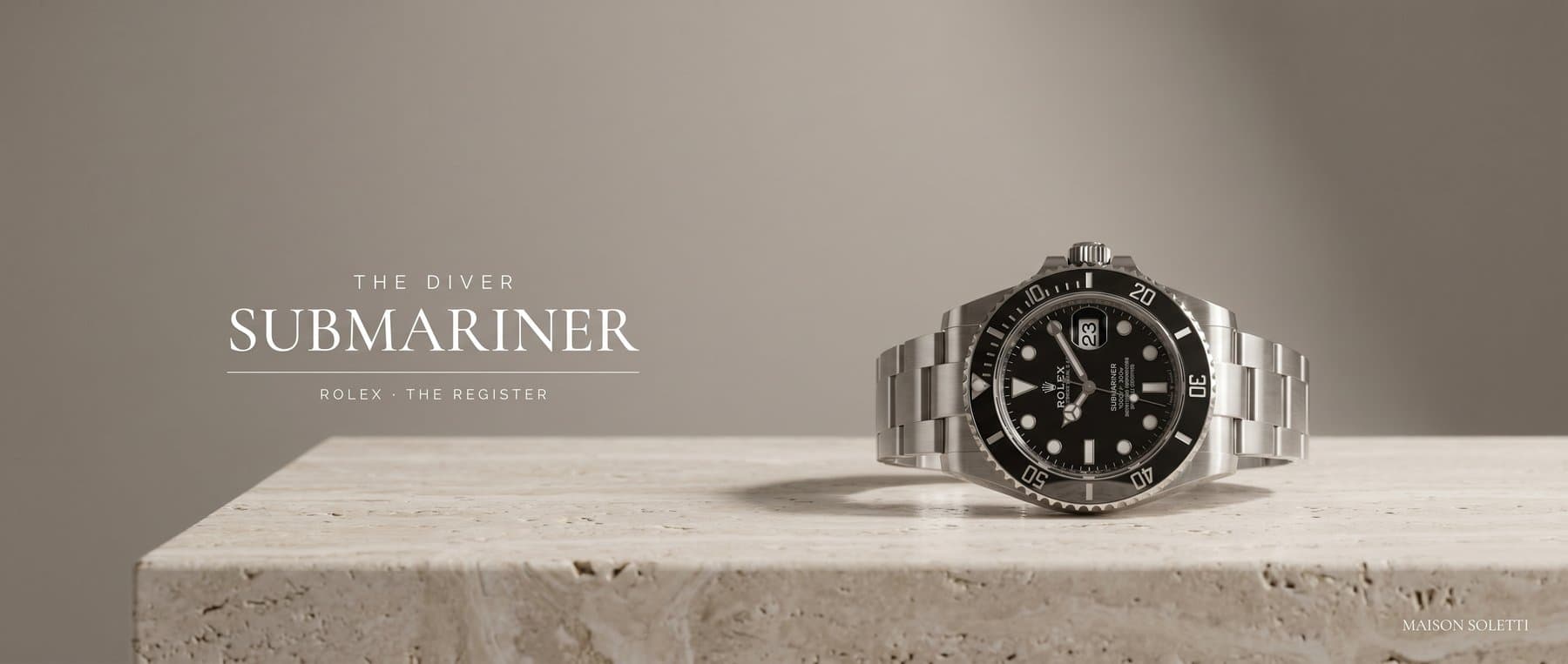 Rolex Submariner — The reference by which every dive watch is measured.