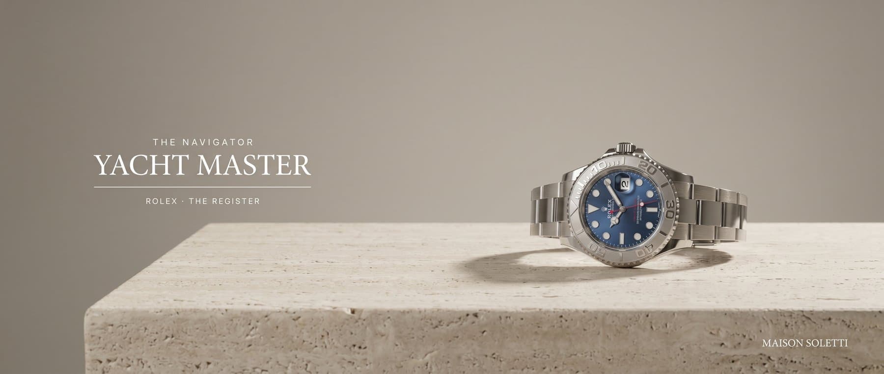 Rolex Yacht-Master — Regatta heritage, luxury execution.