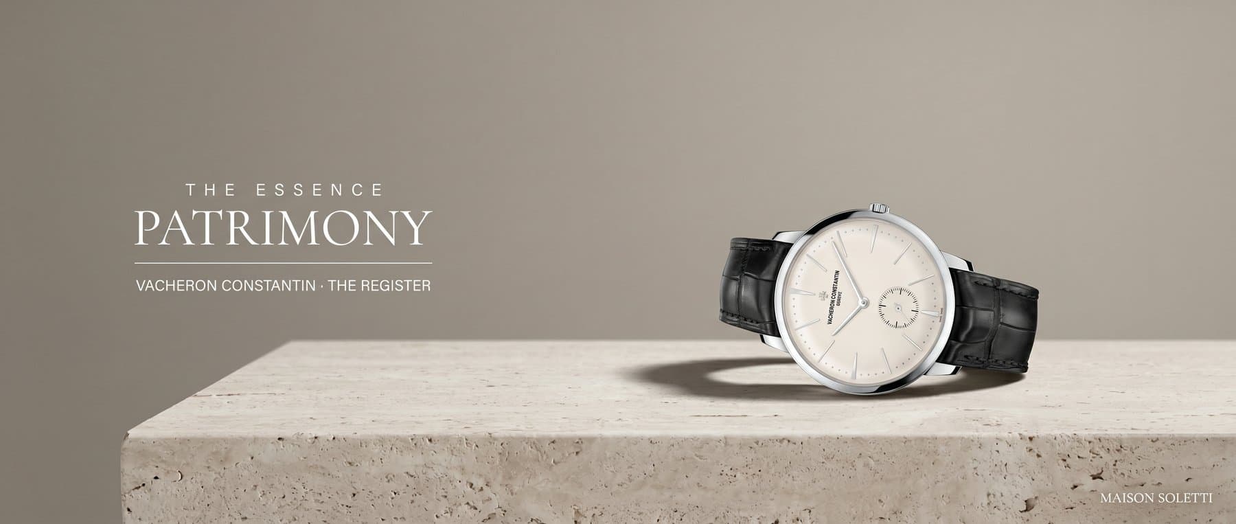 Vacheron Constantin Patrimony — The essence of the round dress watch.