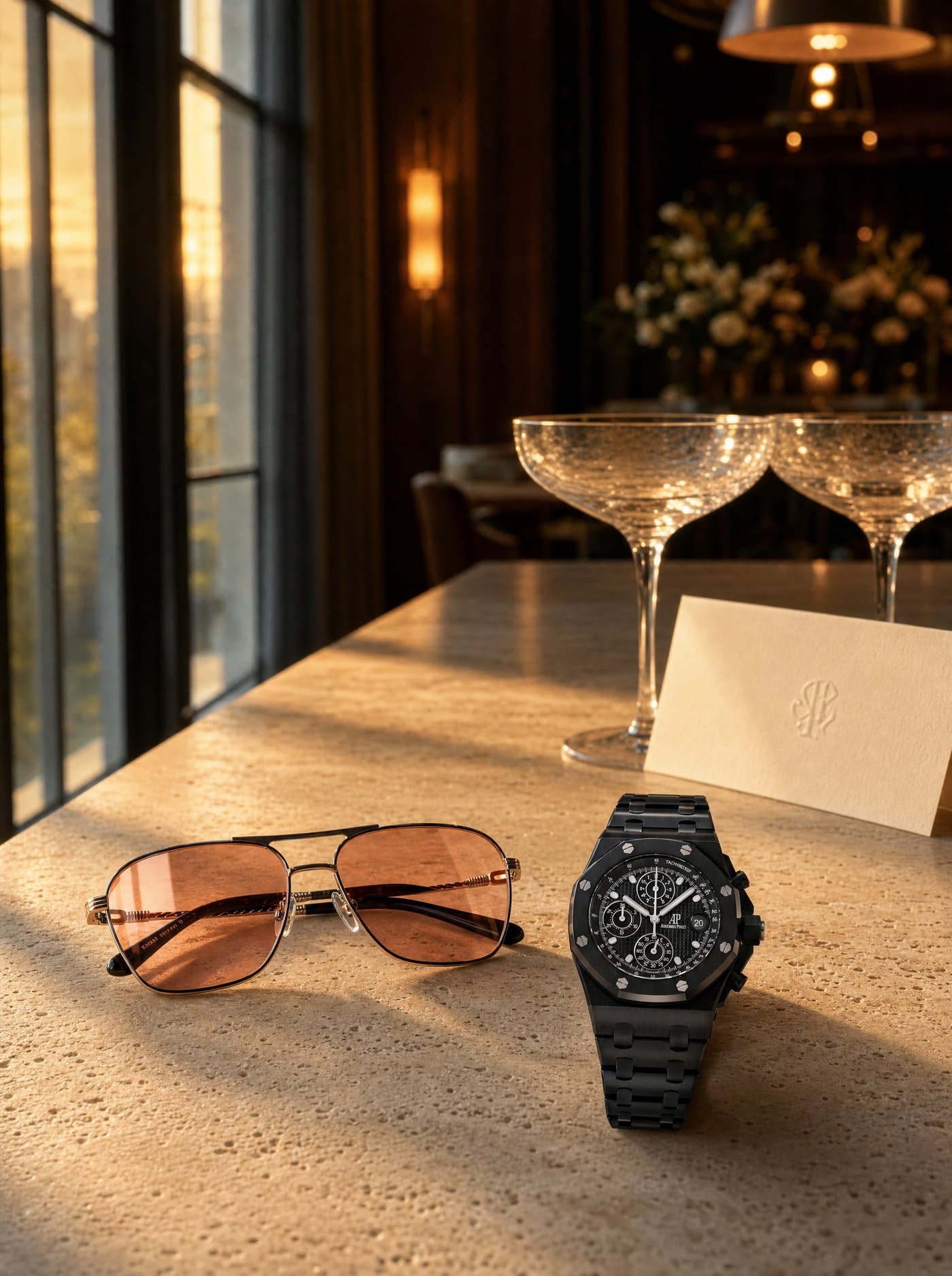 Chopin × Royal Oak Offshore — the scene