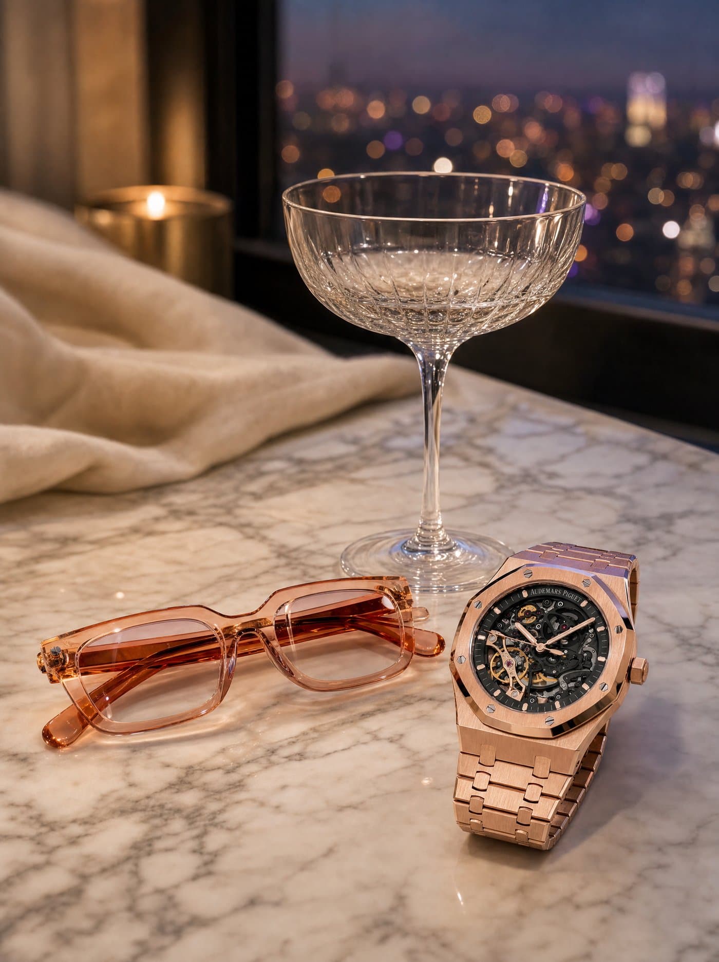 Pagani × Royal Oak Mini — the scene