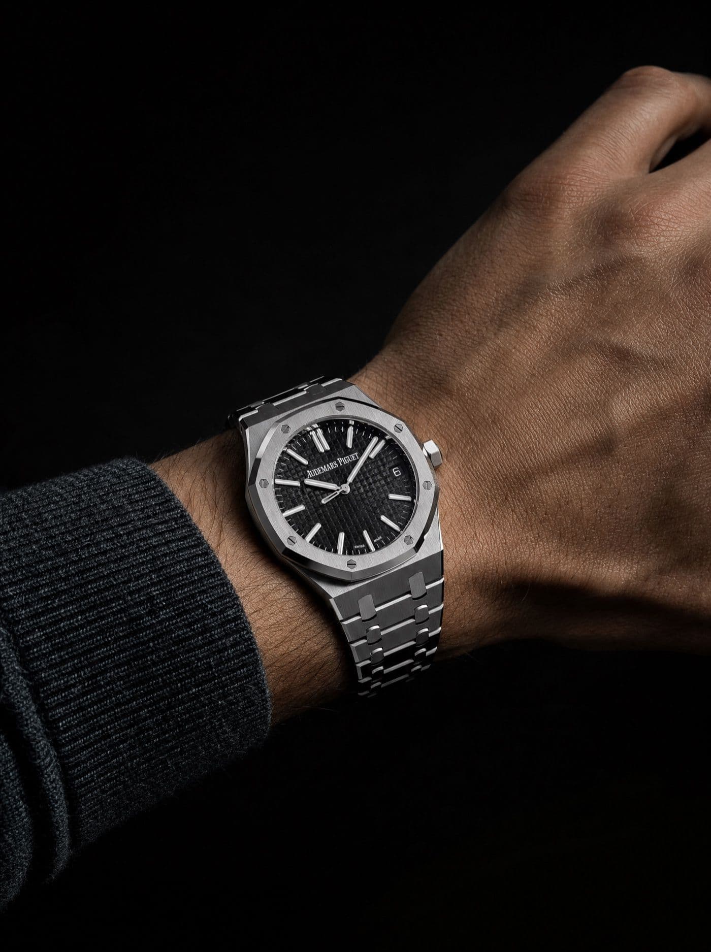 Audemars Piguet Royal Oak 15510ST.OO.1320ST.07 Stainless Steel Black Dial (2026) — worn