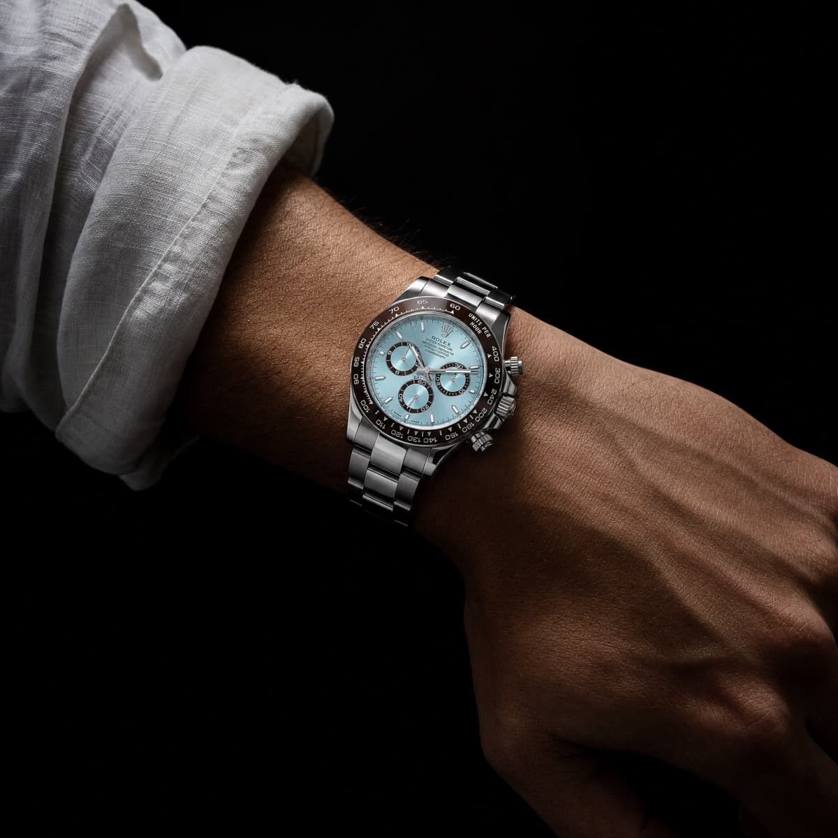 Rolex Daytona 126506 Platinum Ice Blue Dial (2026) — worn