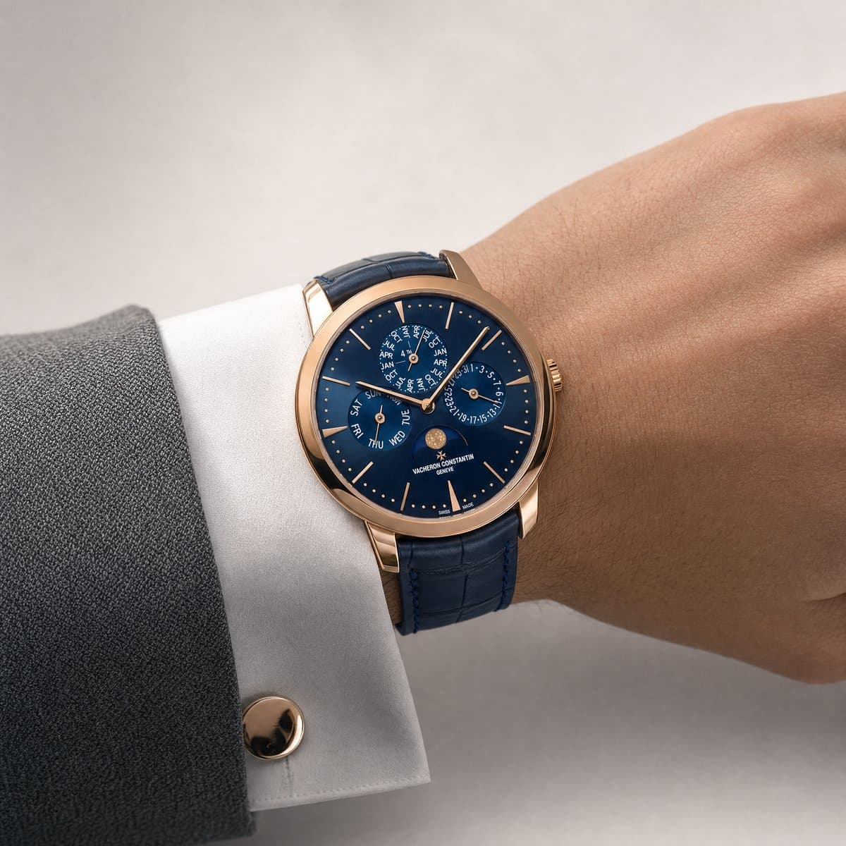 Patrimony perpetual calendar ultra-thin — worn