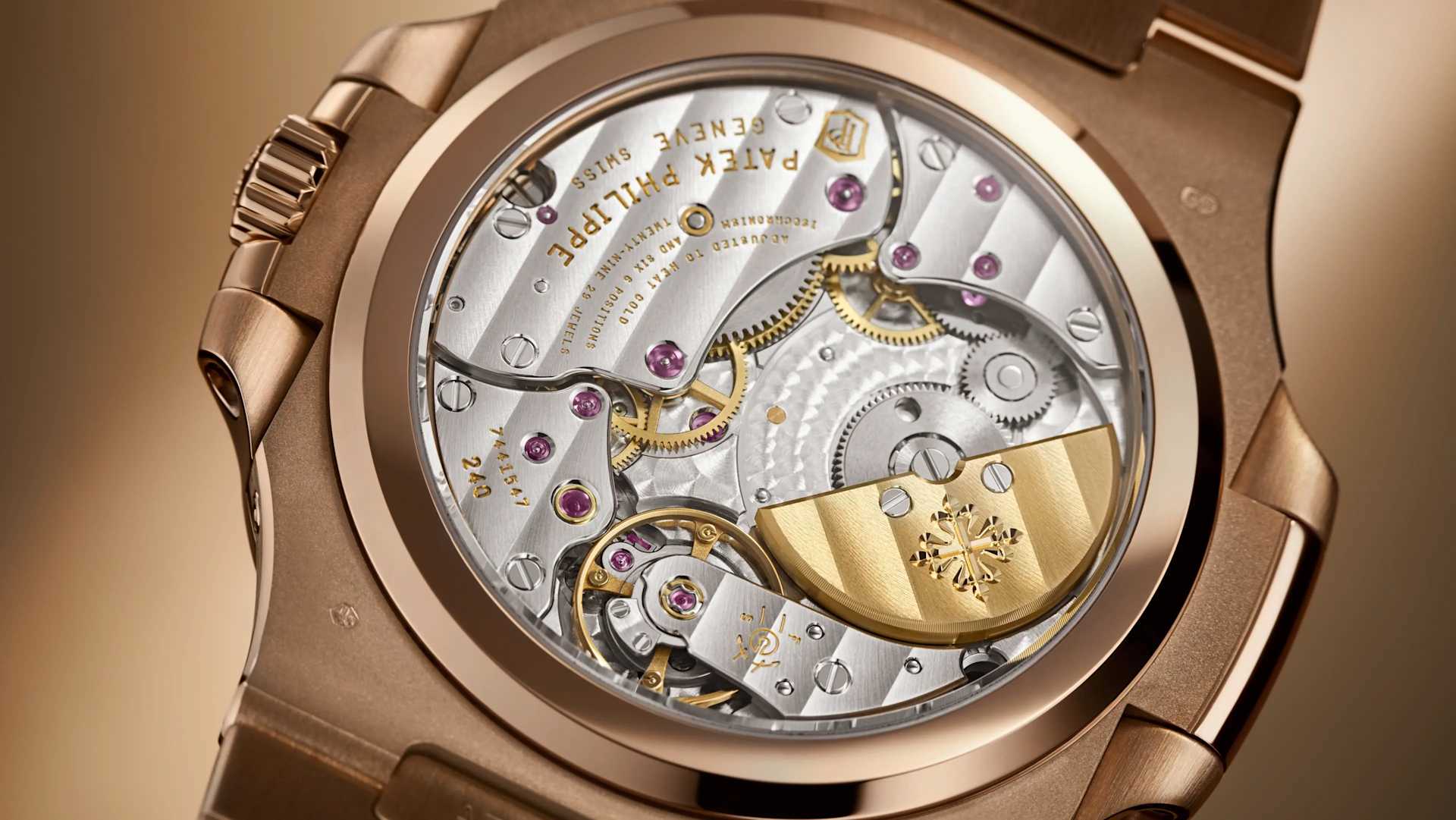 Patek Philippe movement finishing
