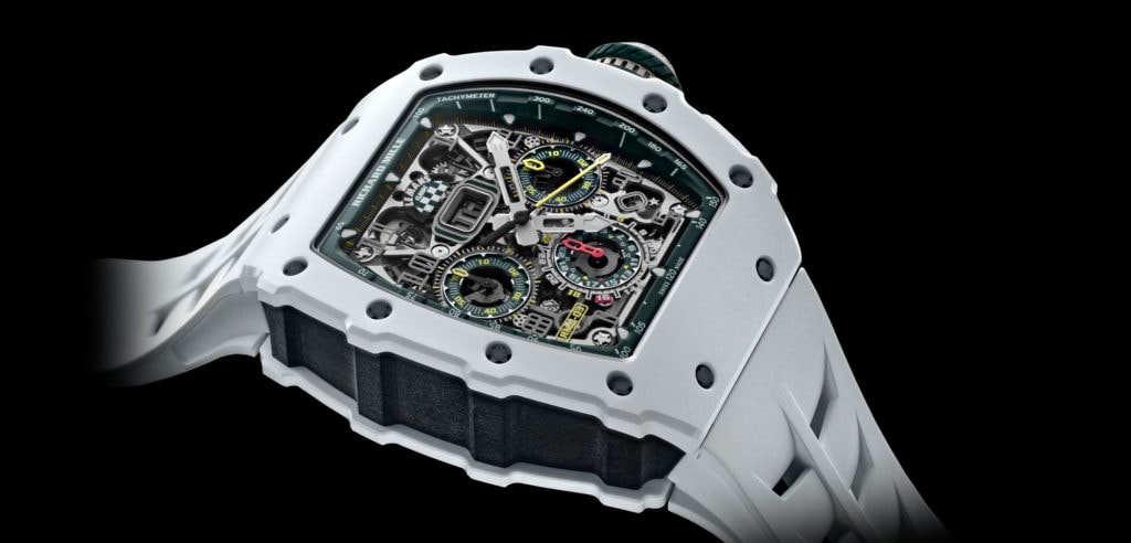 Richard Mille carbon detail image